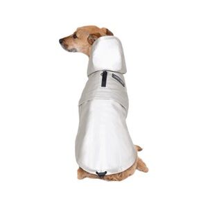 Canada Pooch Silver Cold Front Waterproof Dog Raincoat